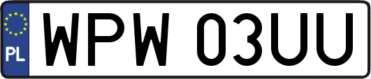 WPW03UU