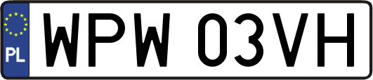 WPW03VH
