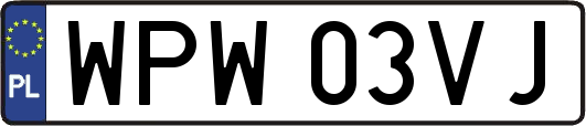WPW03VJ