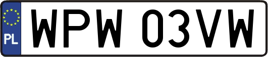 WPW03VW