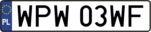 WPW03WF