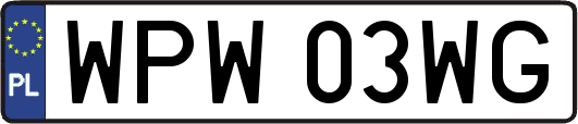WPW03WG