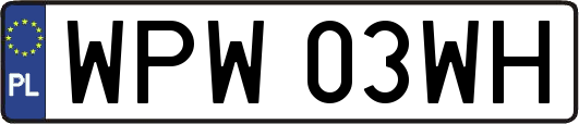 WPW03WH