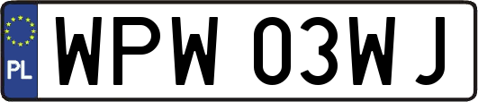 WPW03WJ