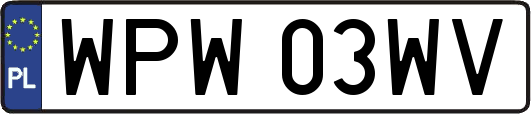 WPW03WV