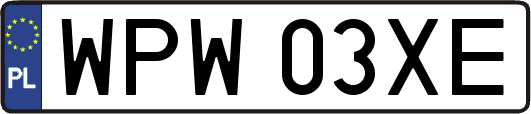 WPW03XE