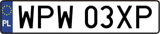 WPW03XP