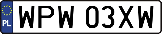 WPW03XW