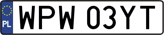 WPW03YT