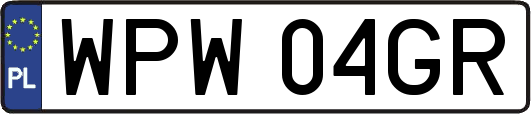 WPW04GR