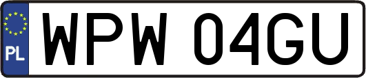 WPW04GU