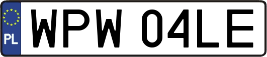 WPW04LE