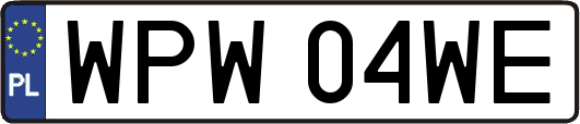 WPW04WE