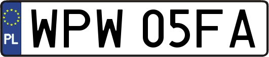 WPW05FA