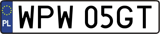 WPW05GT
