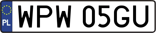 WPW05GU