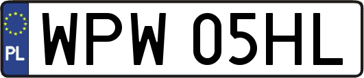 WPW05HL
