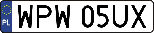 WPW05UX