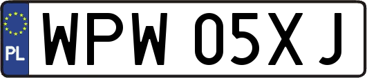 WPW05XJ