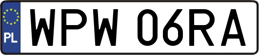 WPW06RA
