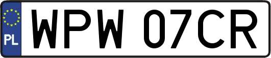 WPW07CR