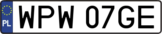 WPW07GE