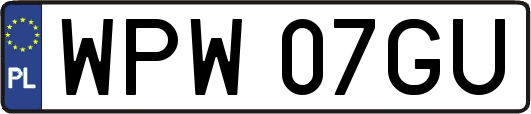WPW07GU