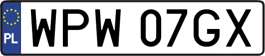 WPW07GX
