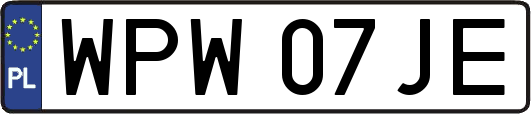 WPW07JE