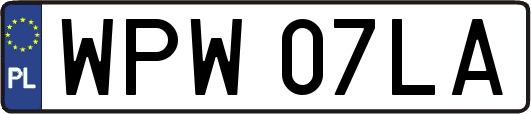 WPW07LA