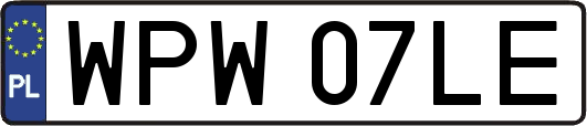 WPW07LE