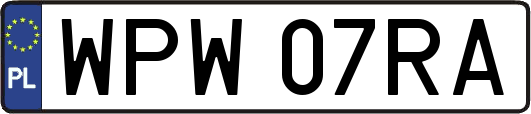 WPW07RA