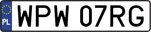 WPW07RG