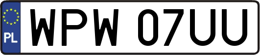 WPW07UU