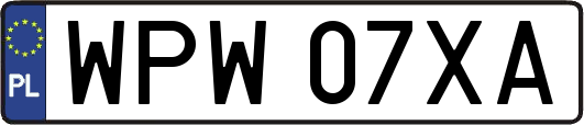 WPW07XA