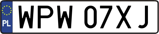 WPW07XJ