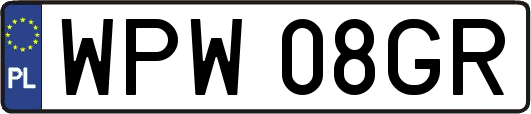 WPW08GR