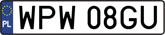 WPW08GU