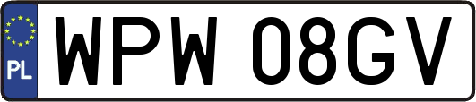 WPW08GV