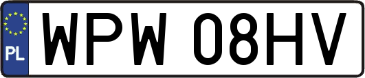 WPW08HV