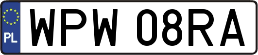 WPW08RA