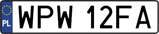 WPW12FA