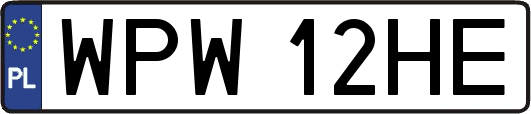 WPW12HE
