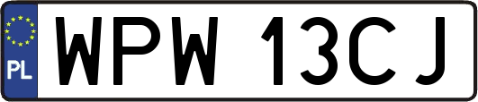 WPW13CJ