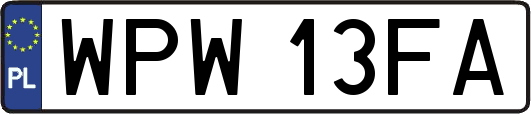 WPW13FA