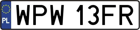 WPW13FR