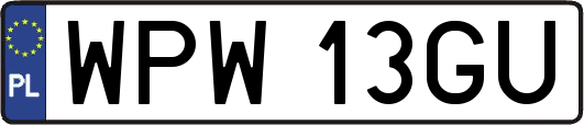 WPW13GU