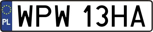 WPW13HA