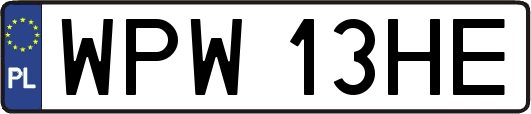 WPW13HE