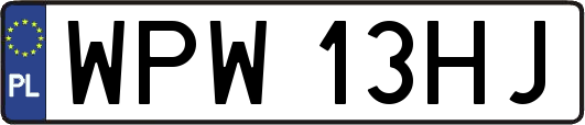 WPW13HJ
